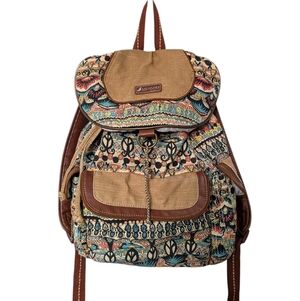 Sakroots Multicolor Artist Circle Edition Bohemian Backpack